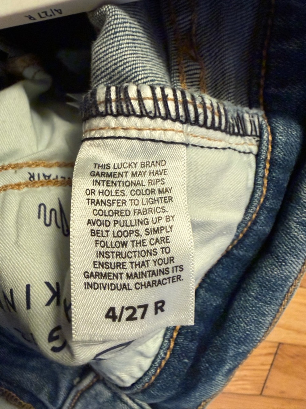 Lucky Brand Light Blue Embroidered Skinny Jeans - Picture 7 of 10